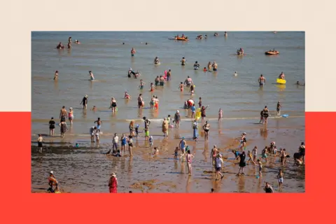 EPA - EFE/REX/Shutterstock British seaside town Broadstairs during the summer holidays, Kent