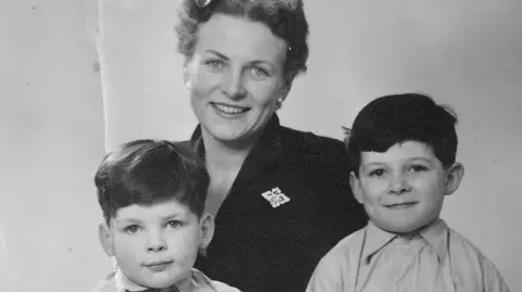 Patrick Hay Katri Hay with two children