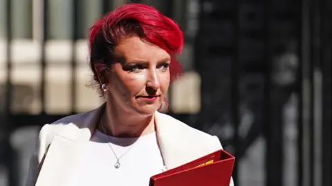 BBC British Secretary of State for Transport Louise Haigh arrives at 10 Downing Street following a cabinet meeting in London, Britain, 08 October 2024.