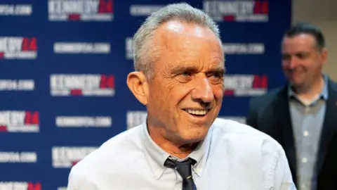 Reuters Robert F Kennedy Jr at a campaign event