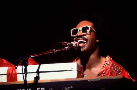 Getty Images Stevie Wonder w latach 70.