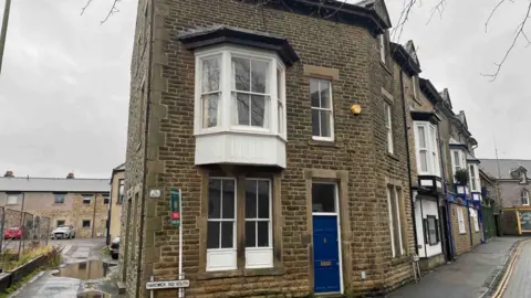 The terraced house that will be used for the Building Bridges project