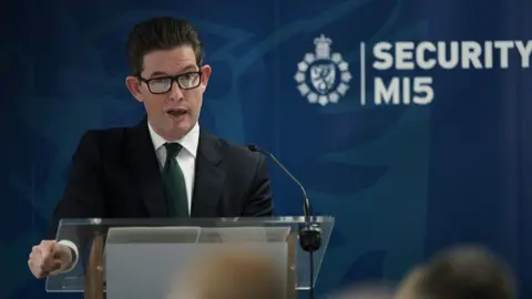Sir Ken McCallum, head of MI5