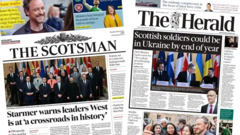 Front pages