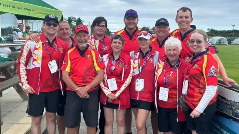 Alison Cowin Isle of Man Archery team