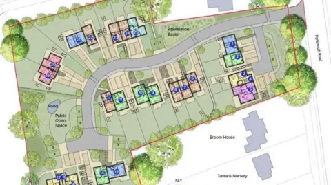 Guildford Borough Council Plans for new homes in Ripley