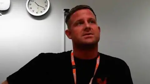 LDRS Mr Hustler at council meeting