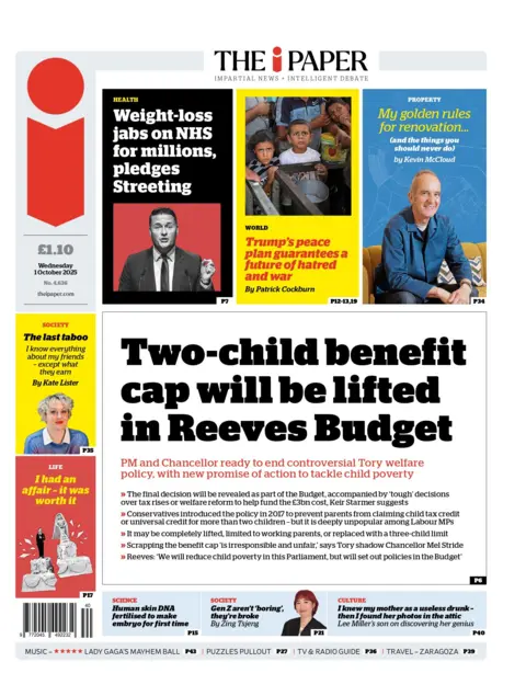  "Two-child benefit cap will be lifted in Reeves budget". 