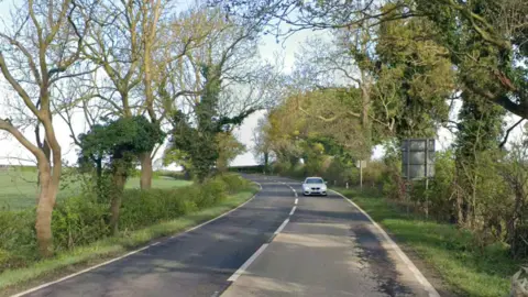 Google A streetview of the A617 near Bilsthorpe