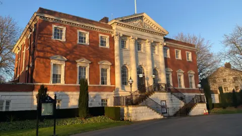 Warrington Town Hall in Warrington, Cheshire