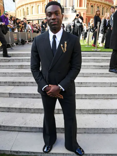 Getty Images Paapa Essiedu attends The Olivier Awards 2026, celebrating their 50th anniversary, at Royal Albert Hall on April 12, 2026 in London, England. 