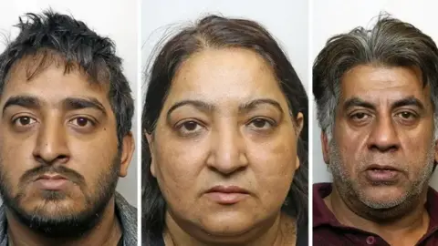 West Yorkshire Police Asgar, Shabnam and Khalid Sheikh 