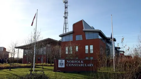 PA Media Norfolk Police headquarters