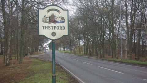 Thetford sign