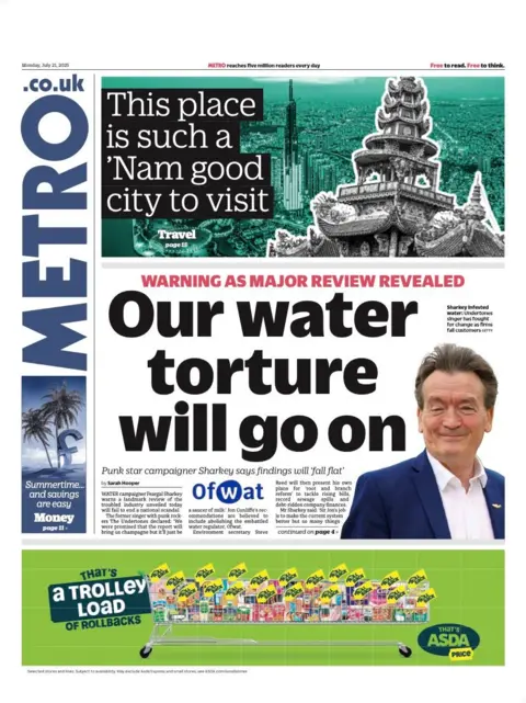  “Our water torture will go on”