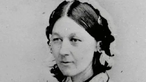 PA Media Florence Nightingale who helped to designed the Derby Royal Infirmary