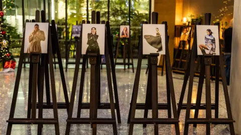 Getty Images A general view of the Liz Hatton photography exhibition hosted by British Land and Getty Images at 2 Kingdom Street, Paddington Central on November 21, 2024 in London, England