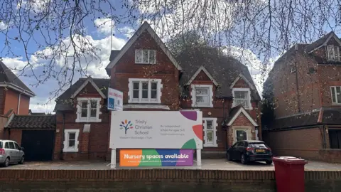 Picture of the building of Trinity Christian School 