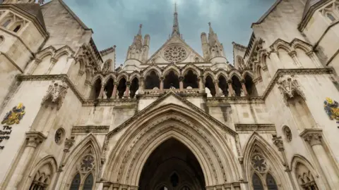 The Royal Courts of Justice in London which houses the High Court