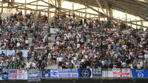 Getty Images Albion supporters in Marseille