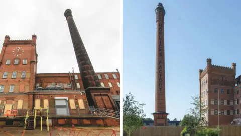 Berkeley Group Before and after of the old Horlicks clock tower