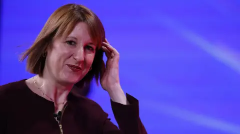 Getty Images Rachel Reeves, during the International Investment Summit at the Guildhall in London, UK, on Monday, Oct. 14, 2024.