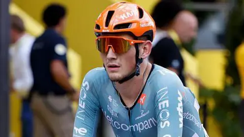 Josh Tarling at the 2026 Tour de France