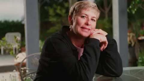 Mary Rand in her California home