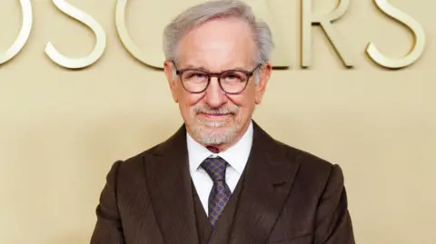 EPA/Shutterstock Steven Spielberg arrives for the 98th Oscars Nominees Luncheon at the Beverly Hilton Hotel in Beverly Hills, California, USA, 10 February 2026