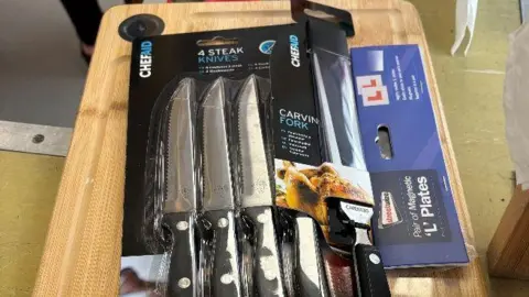 Devon and Cornwall Police Photo of items attempted to be purchased during the test purchase operation