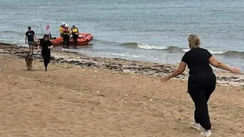 RNLI Margate Dog rescue in Margate