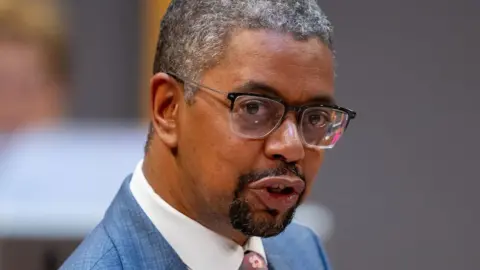 Senedd Cymru Vaughan Gething in the Senedd