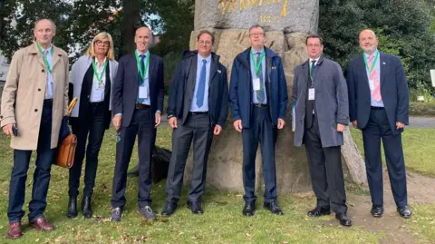 States of Guernsey Summit delegates