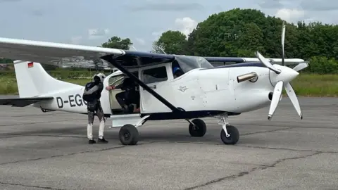 Skydive Langar Cessna 206 aircraft