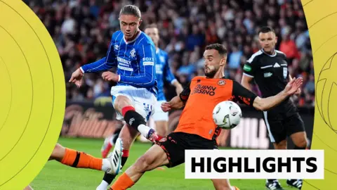 Dundee United Rangers highlights