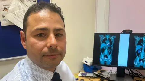 Mr Ahmed El-Sharkawy, a consultant surgeon at Royal Derby Hospital