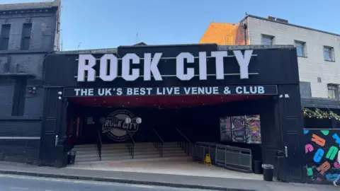 Rock City Nottingham outside