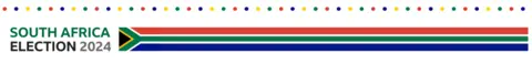 South Africa election banner