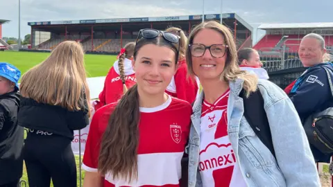 Fans of Hull KR at Craven Park.