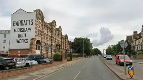 Street view of a main road.