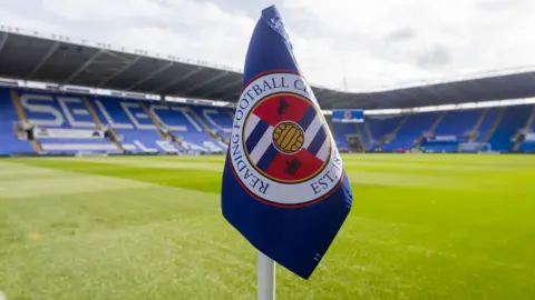 Reading FC corner flag