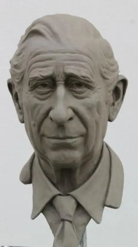 Keziah Burt Bust of Charles