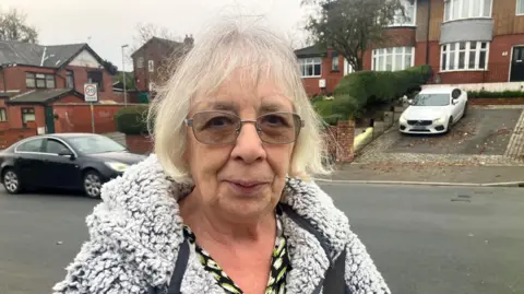 Photograph of Shirley Champion on Bury Old Road