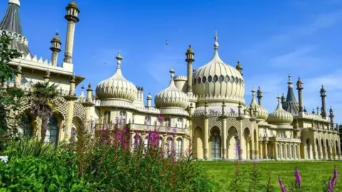 National Heritage Lottery Fund Royal Pavilion Garden, Brighton 