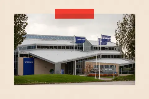 LightRocket via Getty Images Volvo Cars Centre building in Gothenburg