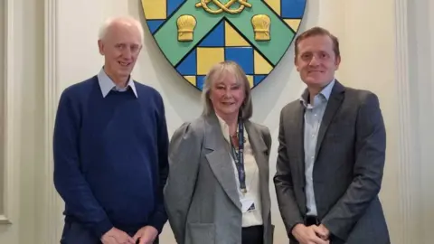 LDRS Councillors Paul Wood, Penny Milnes and Graham Jeal