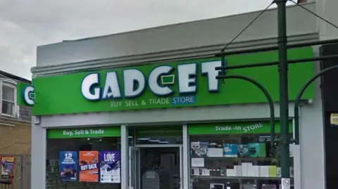 Google Gadcet store front 