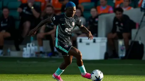 Temwa Chawinga playing for San Diego Wave in July