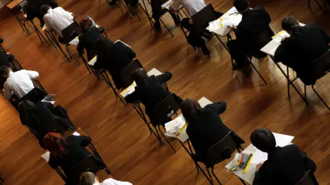 PA A photo of exams