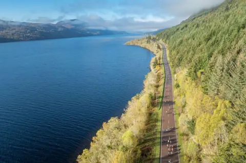 Airborne Lens Etape Loch Ness